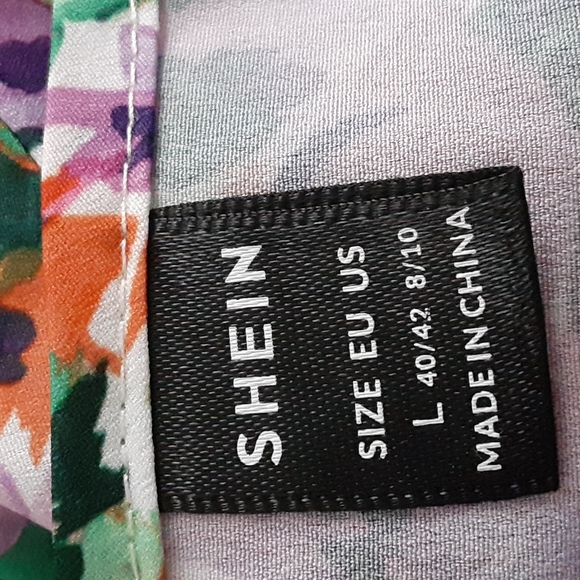 Shein Floral Print Dress - Picture 5 of 6